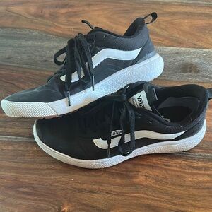 Vans Black and White Men's Shoes